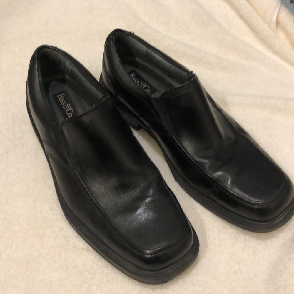 Bass &Co. black loafers